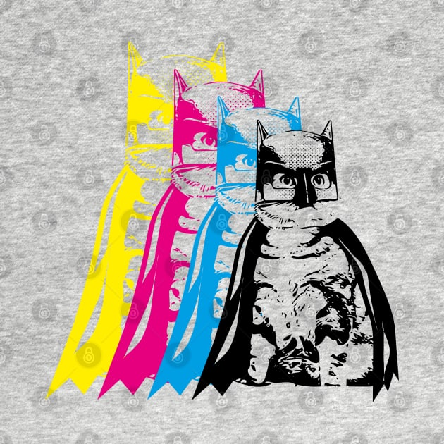 BATCAT Full color print by KOOKOO ART